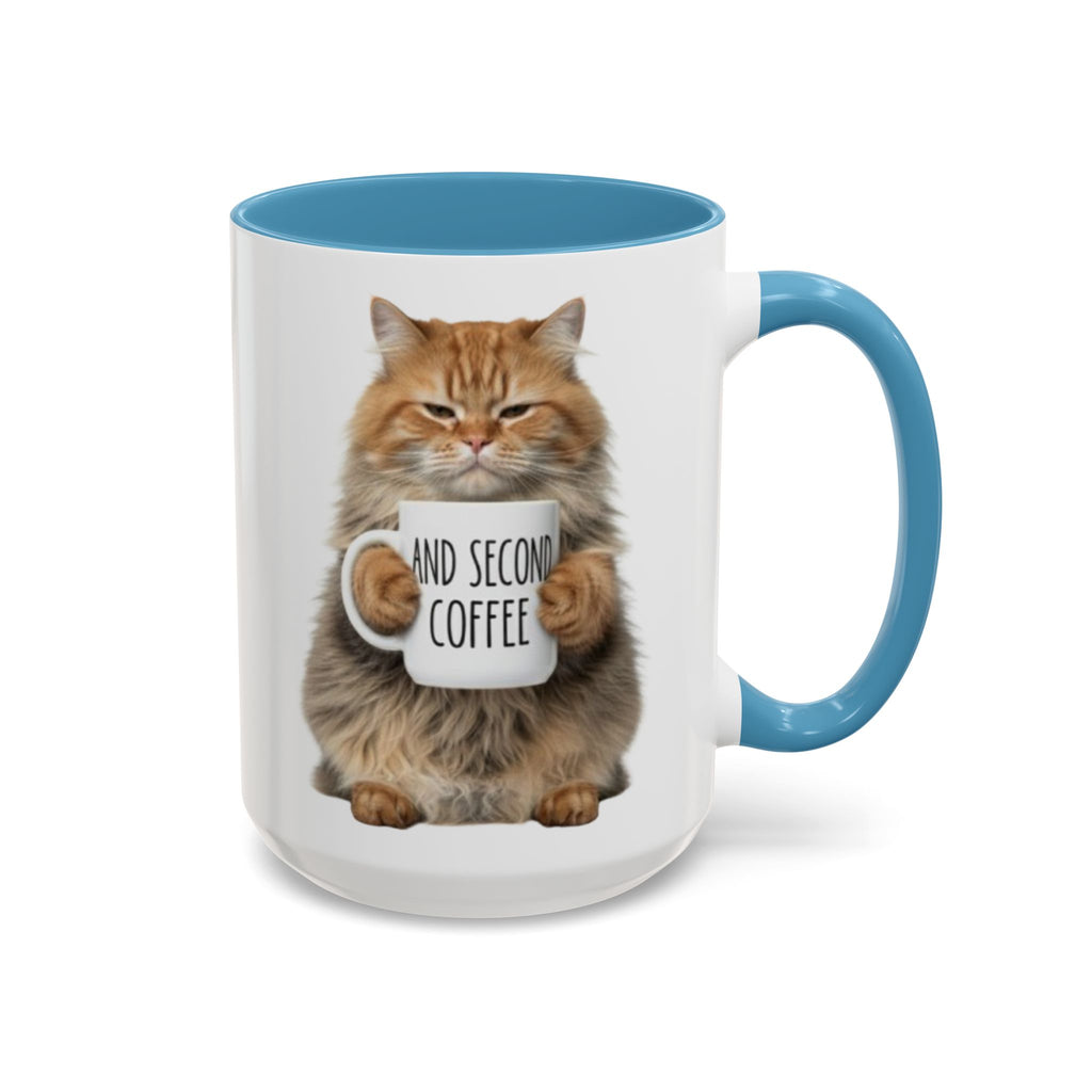 Kedi Kahve Kupası - Tüylü Kedi 'Ama önce kahve' temalı kupa (11/15oz) uygun fiyatlı hediye